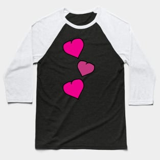 Hearts Baseball T-Shirt